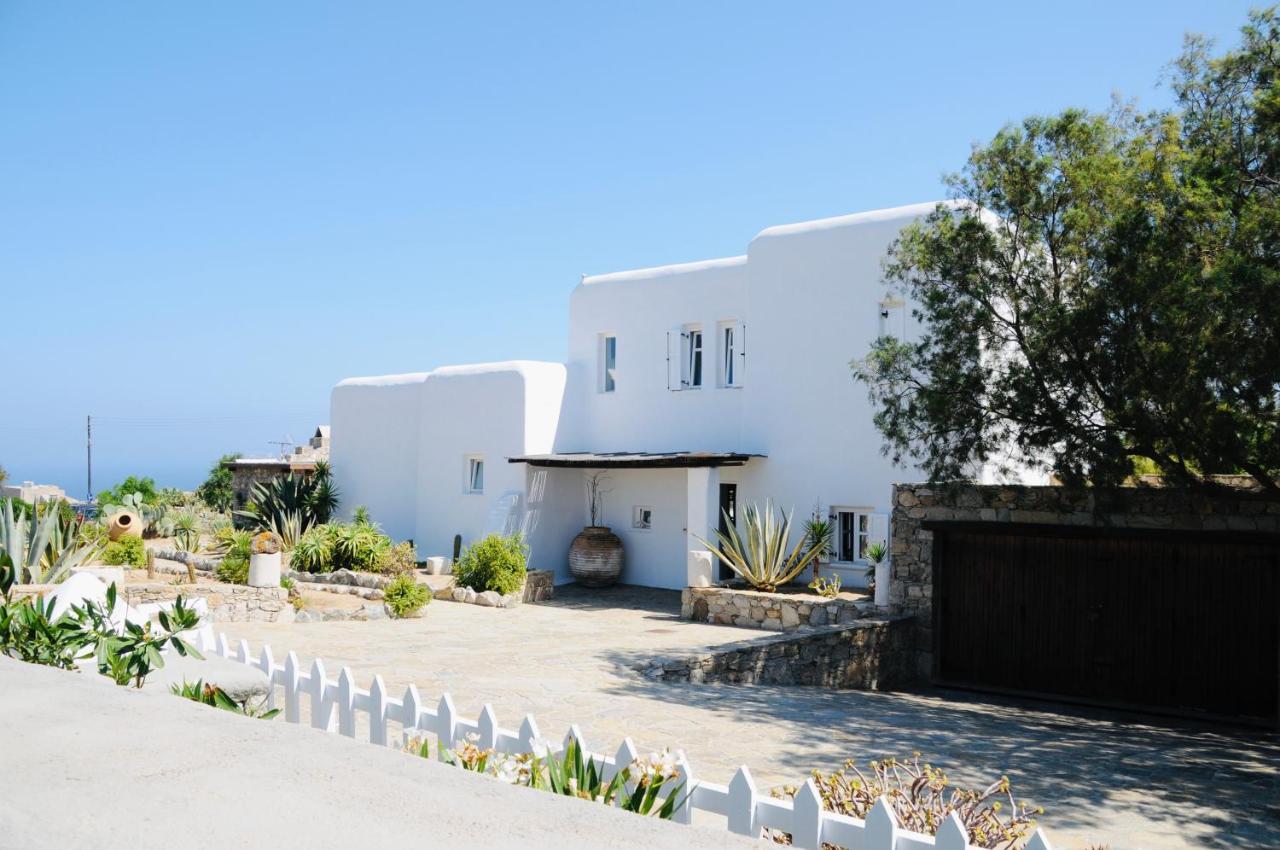 Dreamy Boho 5Bed Villa With Pool And Ocean View Mykonos Town Extérieur photo